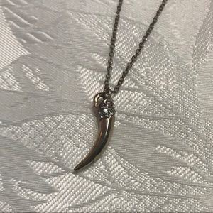 Horn necklace